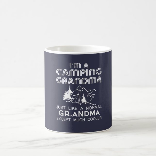Camping Grandma Coffee Mug (Center)