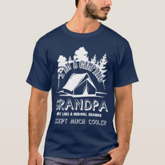 Camping Grandpa friend T-Shirt