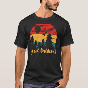 Camping Great Outdoor Tri blend Summer Vacation Lo T-Shirt