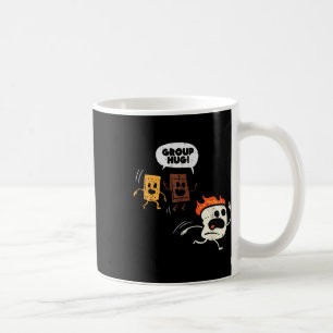 Camping Group Hug Smores Funny Marshmallow Men Wom Coffee Mug