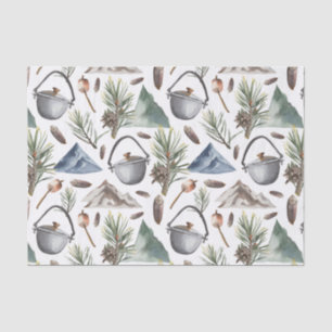 Camping, Hiking, Outdoors and Nature Themed  Tissue Paper