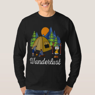 Camping Hiking Plan, Wanderlust Outdoor Life, Natu T-Shirt