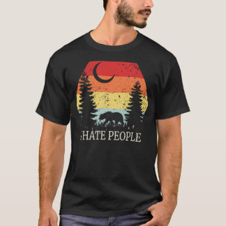 Camping I Hate People 4 T-Shirt