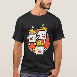 Camping I Marshmallow Summer Camp I Funny Marshmal T-Shirt
