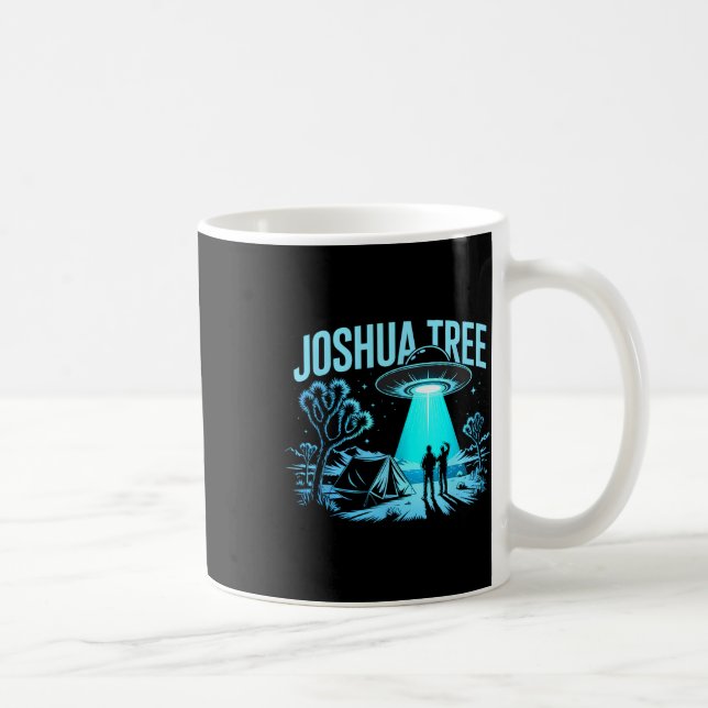 Camping In Joshua Tree  Coffee Mug (Right)