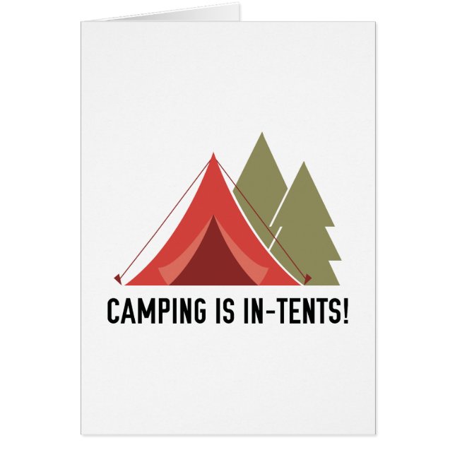 Camping Is In-Tents! (Front)