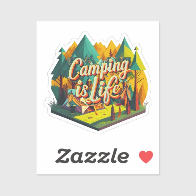 Camping is Life (Sheet)