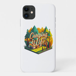 Camping is Life iPhone 11 Case