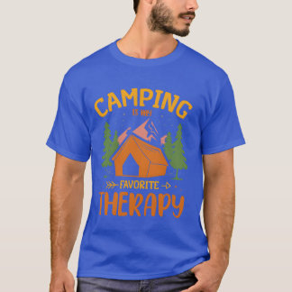 Camping Is My Favoriteherapy vintage retro T-Shirt