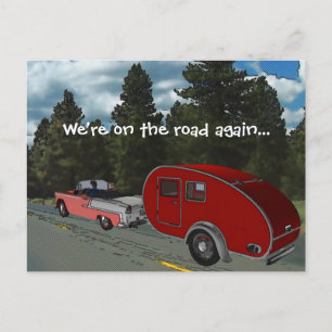Camping Is My Life Postcard