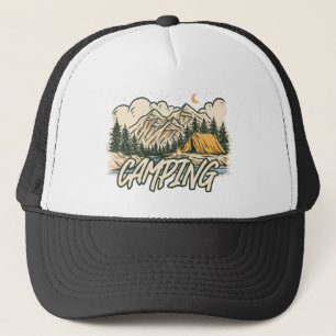 Camping Is My Love Language Trucker Hat