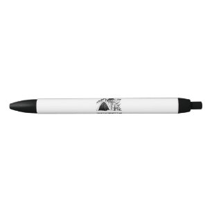 Camping Is My Retirement Plan Retired Camper Black Ink Pen