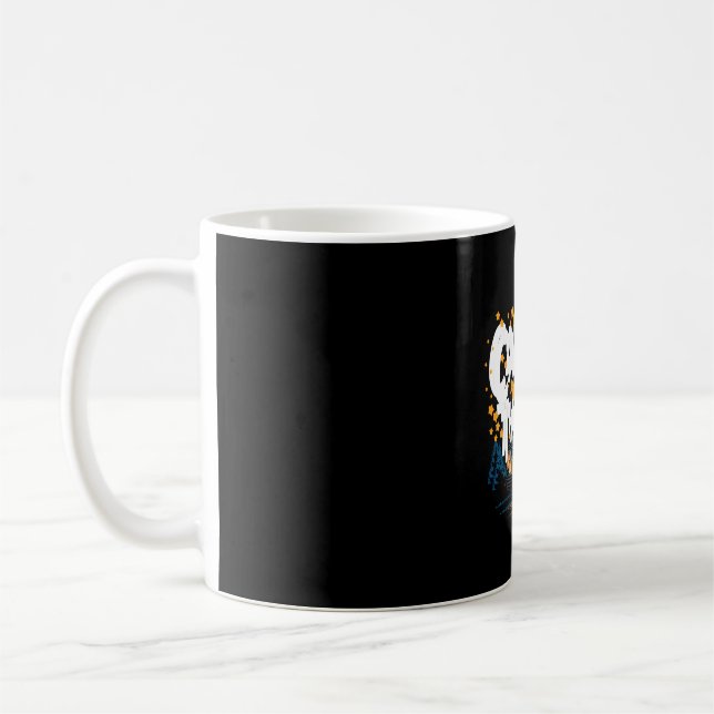 Camping is my therapy  coffee mug (Left)