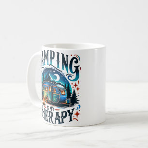 Camping is my Therapy Coffee Mug