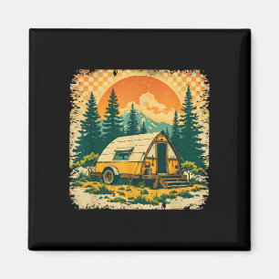 Camping is my therapy  magnet