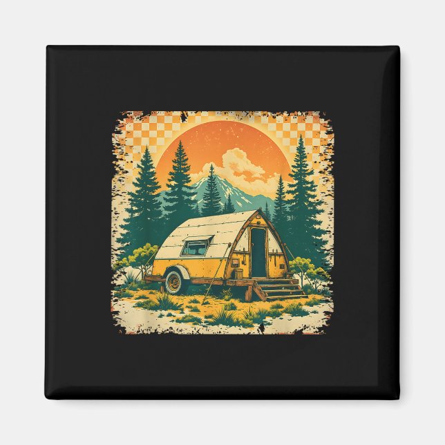Camping is my therapy  magnet (Front)