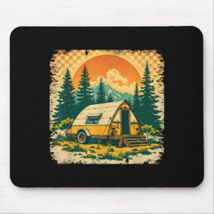 Camping is my therapy  mouse pad