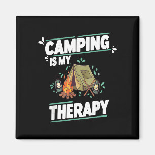 Camping is therapy for great outdoors and tent magnet