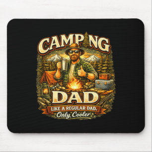 Camping is therapy shirt – funny camping for dad mouse pad
