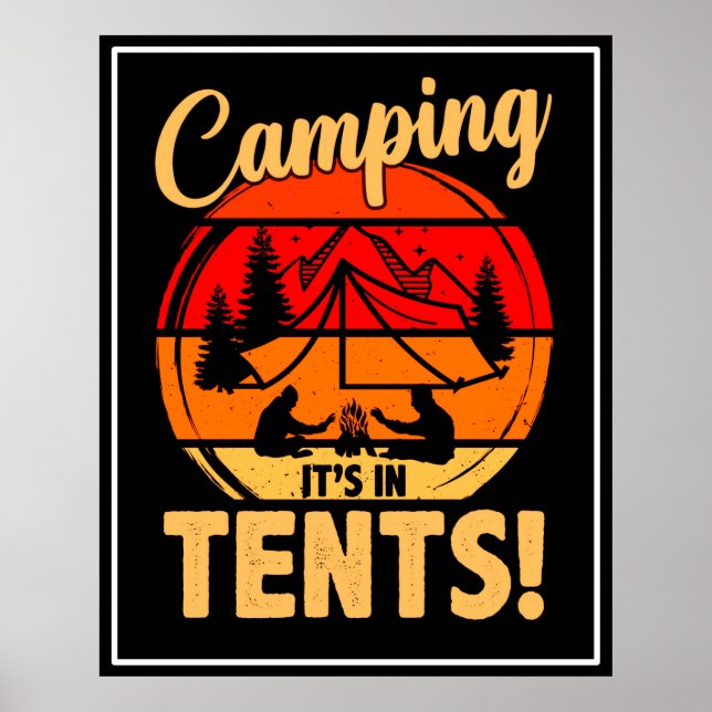 Camping It's in Tents-43431 Poster (Front)