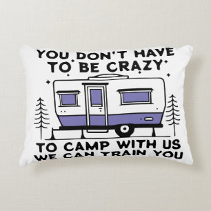 Camping Legend Since Forever Decorative Cushion