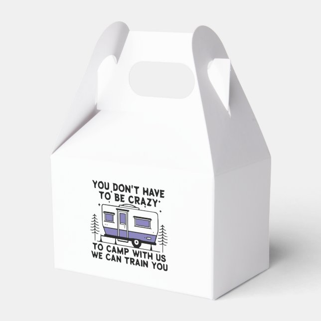 Camping Legend Since Forever Favour Box (Front Side)