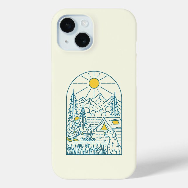 Camping Life 2 Case-Mate iPhone Case (Back)