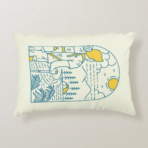 Camping Life 3 Decorative Cushion