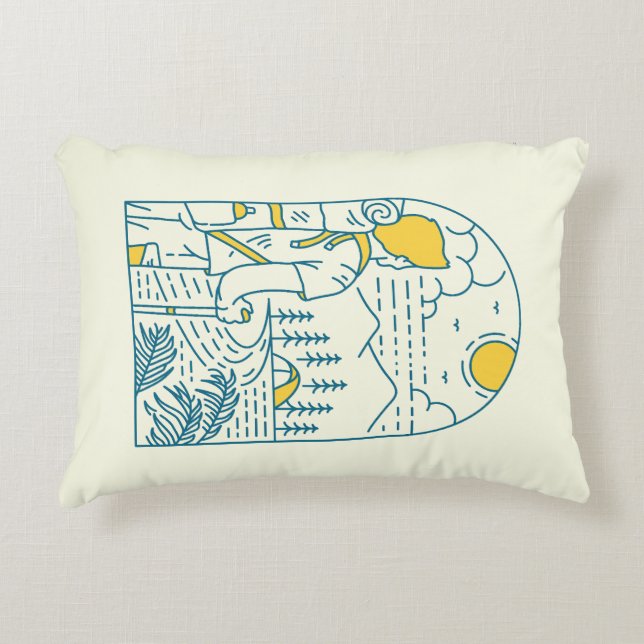 Camping Life 3 Decorative Cushion (Front)