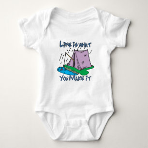 Camping Life Baby Bodysuit
