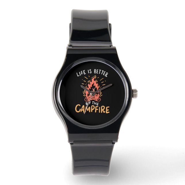 Camping - Life Is Better By The Campfire Watch (Front)