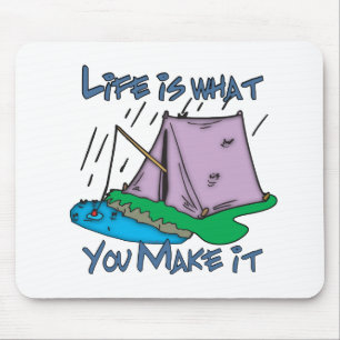 Camping Life Mouse Pad