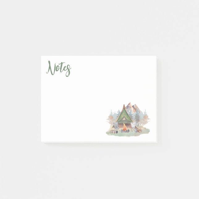 Camping Life Post-it Notes (Front)