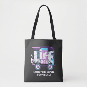 Camping - Life Rocks Tote Bag