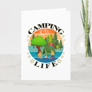 Camping Life Thank You Card