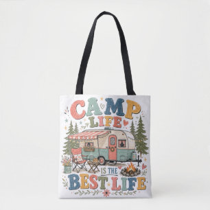 Camping Life Tote Bag
