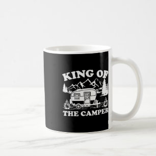 Camping Lover Camper Van King Of The Camper Coffee Mug