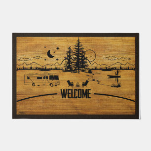 Camping Lovers Mat, Campervan Decor Doormat
