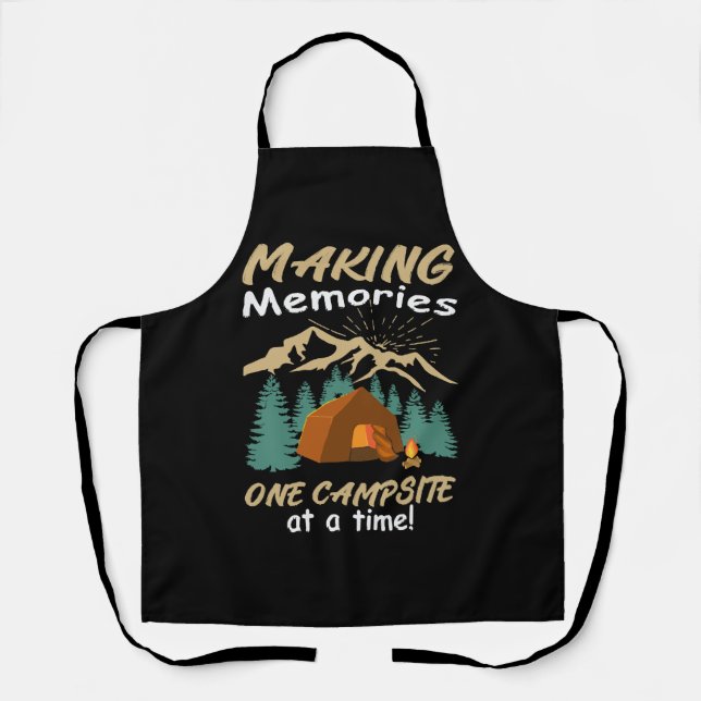 CAMPING Making Memories Apron (Front)