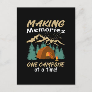 CAMPING Making Memories Postcard