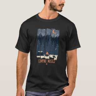Camping Master Happy Camper For Summer Camping T-Shirt