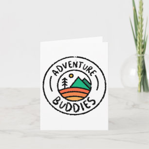 Camping Matching Shirts For Family Camper Adventur Card