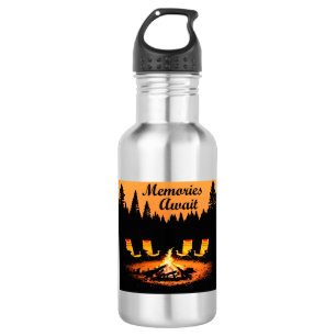 Camping Memories Await 532 Ml Water Bottle