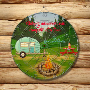 Camping Memories Dart Board