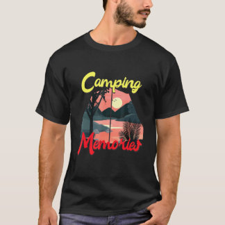 Camping Memories With Tent View Camper T-Shirt
