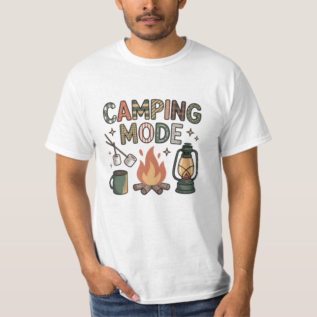 Camping Mode  T-Shirt (Front)