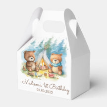 Camping Mountain Rustic Birthday Party 