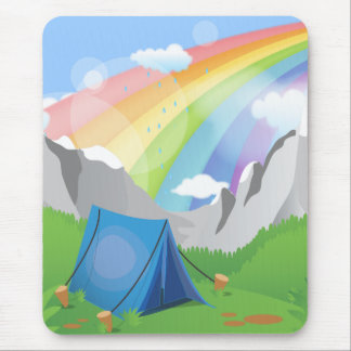 Camping Mouse Pad