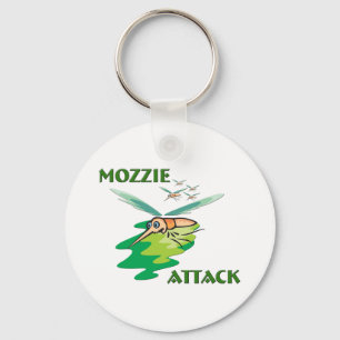 Camping Mozzie Key Ring