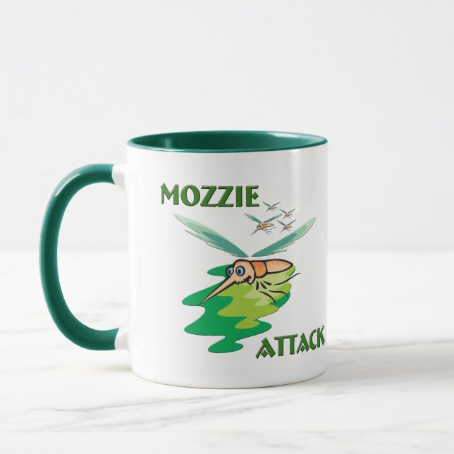 Camping Mozzie Mug (Left)